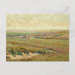 Carte Postale Vue de l'ouest du Kansas Birger Sandzén