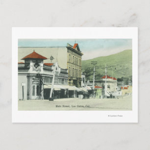 Carte Postale Vue de Main StreetLos Gatos, CA 2
