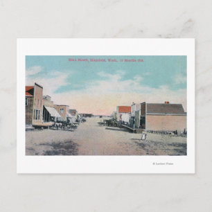 Carte Postale Vue de Main StreetMansfield, WA