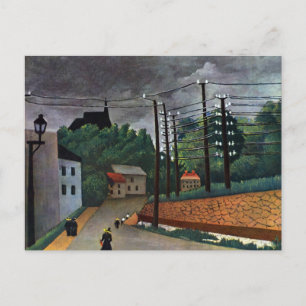 Carte Postale Vue de Malakoff par Henri Rousseau, Art ancien