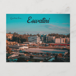 Carte Postale Vue de Mbabane Eswatini