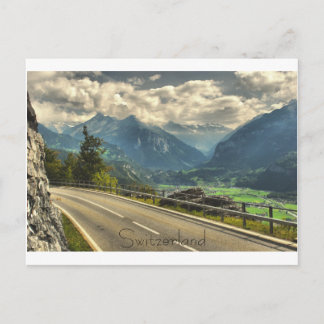 Carte Postale Vue De Meiringen Suisse Et Des Alpes Suisses