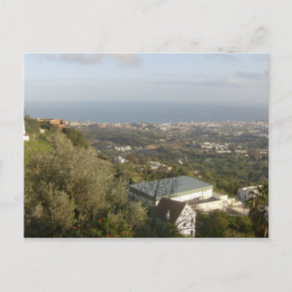 Carte Postale Vue de Mijas, Espagne