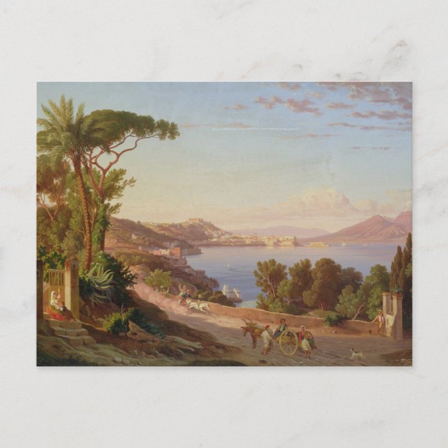Carte Postale Vue de Naples (Devant)