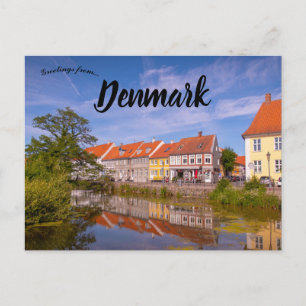 Carte Postale Vue de Nyborg Danemark