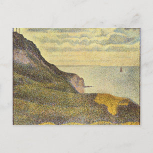 Carte Postale Vue de Port-en-Bessin par Georges Seurat