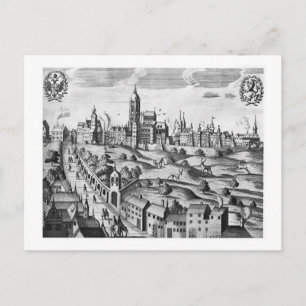 Carte Postale Vue de Prague montrant le Palais Impérial et le