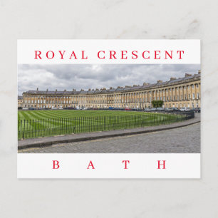 Carte postale vue de Royal Crescent Bath