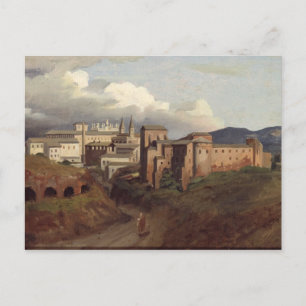 Carte Postale Vue de Saint John Lateran, Rome, 1822