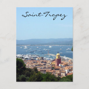 Carte Postale vue de saint-tropez