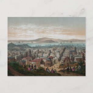 Carte Postale Vue de San Francisco (1860)