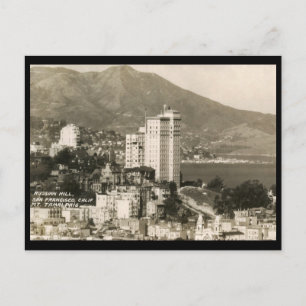 Carte Postale Vue de San Francisco Vintage