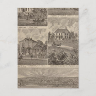 Carte Postale Vue de Sauk Rapids, Minnesota