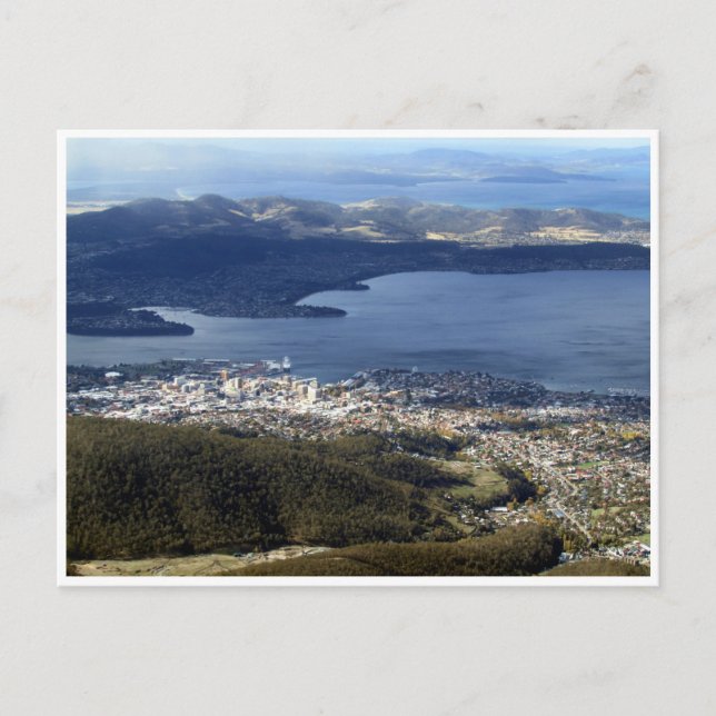 Carte Postale vue de savane hobart (Devant)