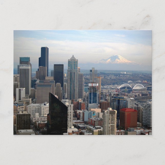 Carte Postale Vue de Seattle (Devant)