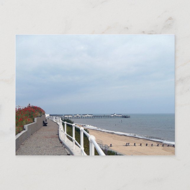 Carte Postale Vue de Southwold sur le ponton (Devant)