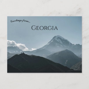 Carte Postale Vue de Stepantsminda Anciennement Kazbegi Géorgie