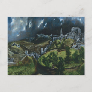 Carte Postale Vue de Tolède d'El Greco