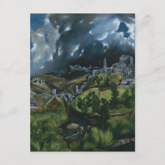 Carte Postale Vue de Tolède, El Greco