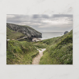Carte Postale Vue de Trebarwith Sands près de Tintagel, Cornwall