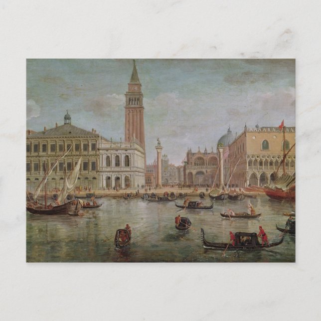 Carte Postale Vue de Venise, 1719 (Devant)