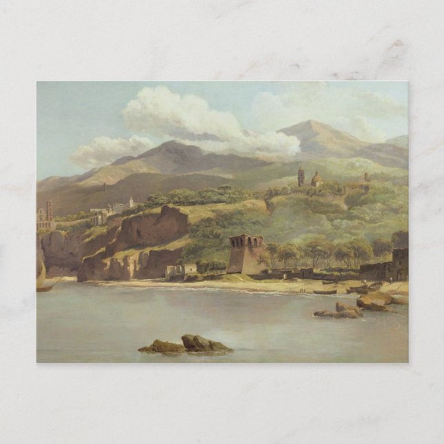 Carte Postale Vue de Vico Estense de Sorrento vers (Devant)