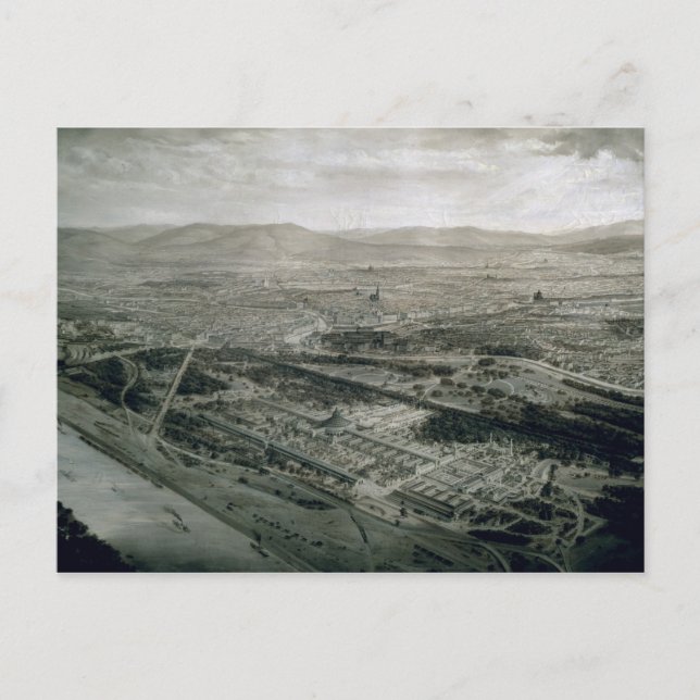 Carte Postale Vue de Vienne à l'époque du Monde (Devant)