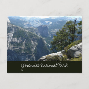Carte Postale Vue de Yosemite Mountain dans le parc national de 