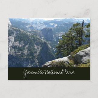 Carte Postale Vue de Yosemite Mountain dans le parc national de