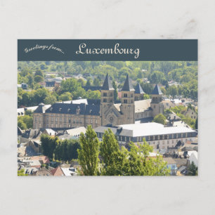 Carte Postale Vue d'Echternach Luxembourg