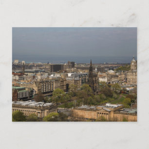 Carte Postale Vue d'Édimbourg