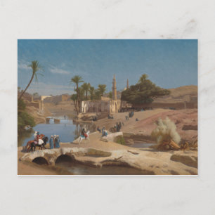 Carte Postale Vue d'EL-Fayoum de Medinet