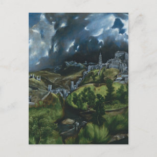 Carte Postale Vue d'El Greco de Toledo