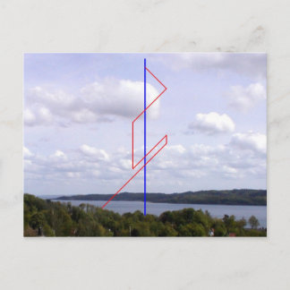 Carte Postale Vue d'entrée