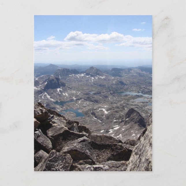 Carte Postale Vue depuis Fremont Peak (Devant)