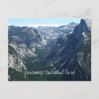 Carte Postale Vue depuis Glacier Point dans le parc national de
