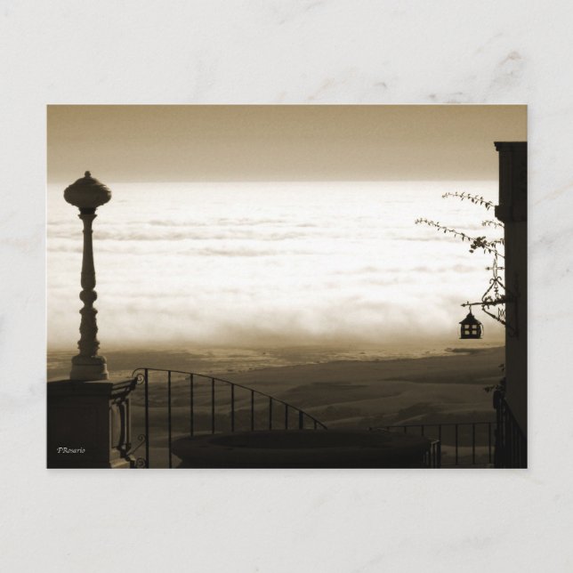 Carte Postale Vue depuis Hearst Castle (Devant)