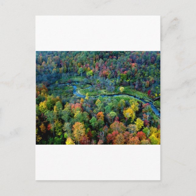 Carte Postale vue depuis le haut (Devant)