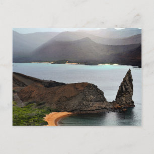 Carte Postale Vue depuis le pic Bartolome dans les îles Galapago