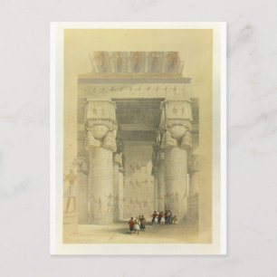 Carte Postale Vue depuis le Portico du Temple à Denda