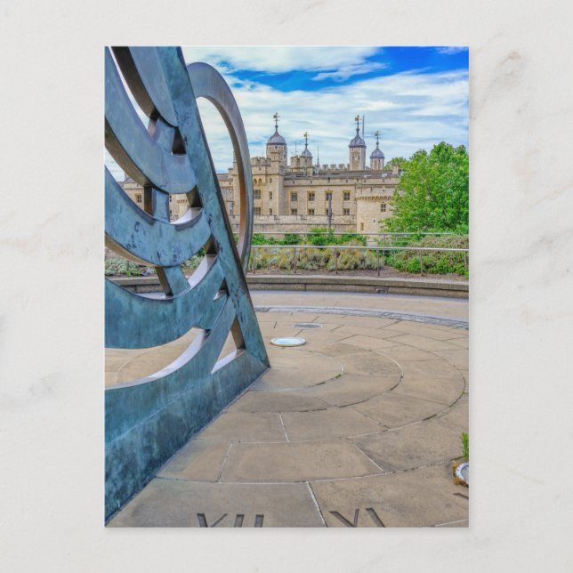 Carte Postale Vue depuis Tower Hill, Londres, Royaume-Uni (Devant)