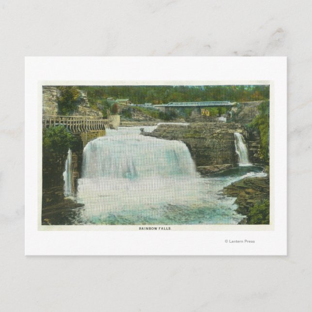 Carte Postale Vue des chutes Rainbow # 2 (Devant)