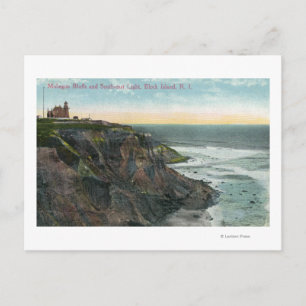 Carte Postale Vue des falaises de Mohegan et du sud-est