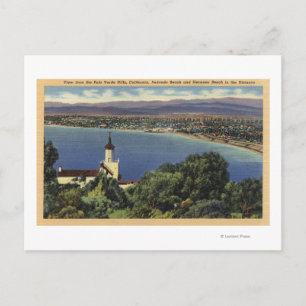 Carte Postale Vue des plages de Redondo & Hermosa