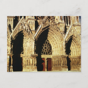 Carte Postale Vue des portails du front ouest