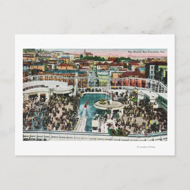 Carte Postale Vue des procès-verbaux d'en haut # 2 (Devant)