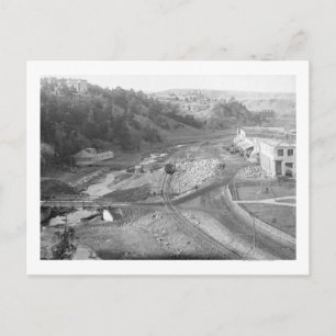 Carte Postale Vue des sources thermales, SD Photographie