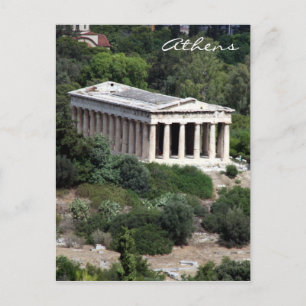 Carte Postale vue d'Héphaïstos à Athènes