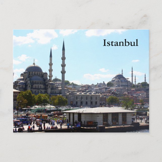 Carte Postale Vue d'Istanbul (Devant)