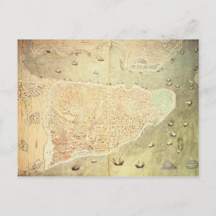 Carte Postale Vue d'Istanbul